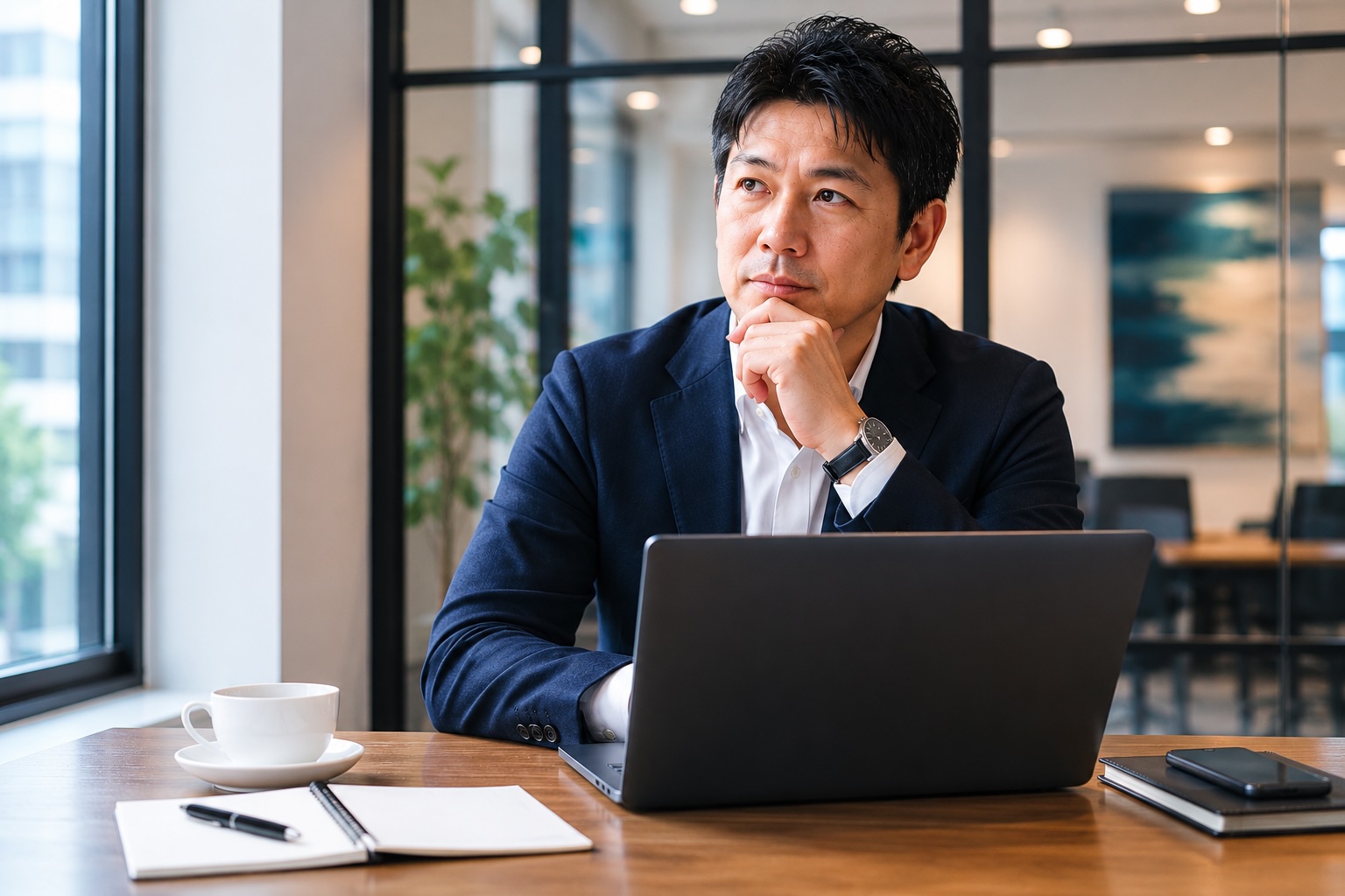 AIを業務に取り入れる経営者